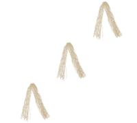 Didiseaon 3pcs Natural Jumbo Braids Hair Extensions for Braiding Synthetic Dreadlock Extensions Double-ended Long Wigs Unisex Fashion Hairpiece