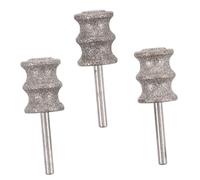 Didiseaon 3pcs Pet Nail Grinder Replacement Heads Electric Nail Trimmer Bits Fit Polishing Drill Bits for Pet Claw Grooming and Maintenance