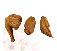 Didiseaon 3Pcs Realistic Fake Food Drumstick Chicken Feet Wing Middle Joint Models Plastic Simulation Props for Photography Teaching Kitchen Decoration Art Display