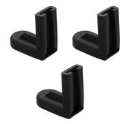 Didiseaon 3pcs Rubber Drum Mounting Bracket Set Snare Drum Clamps with Stylish Black Finish Slip Resistant and Height for Optimal Performance