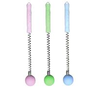 Didiseaon 3Pcs Silicone Spring Massage Knocking Hammers Portable Body Massagers for Neck Shoulder Back Legs Arms Deep Tissue Muscle Exercise and Relaxation Random Color Random Color