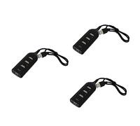 Didiseaon 3pcs Usb Extender Hub Usb Multi-function Tidy Desktop Protect Original Interface
