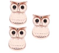 Didiseaon 3pcs Watch Band Charms Adorable Owl Decorative Ornament for Smartwatch for Personalizing Your Watchband with Delicate Shapes and Colors