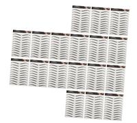 Didiseaon 3sets Eyebrow Stickers Temporary Brow Full Natural Brows in Seconds 6sheets*3