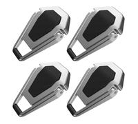 Didiseaon 4 Pcs Portable Laptop Foot Pads Adhesive Keyboard Riser Elevators Lightweight Notebook Stand Supports for Desk Cooling and Height Adjustment