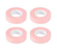 Didiseaon 4 Rolls Pink Eyelash Graft Tapes for Lash Extension Soft and Elastic Non-woven Fabric Tape to Reduce Skin Irritation for Beauty Shop and Home Use