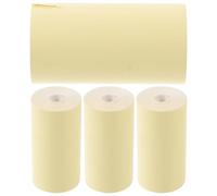 Didiseaon 4 Rolls Thermal Printing Paper Rolls 5.7cm X 3cm Yellow Receipt Paper for Cash Registers Pos Bank Queue Machines Compatible with Card Payment Terminals