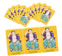 Didiseaon 40pcs Chinese Taisui Amulet Cards Lightweight PVC Traditional Auspicious Protection Cards with Religious Blessing Compact for Carrying and Home Decoration Classic Chinese Style