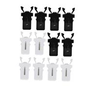 Didiseaon 40pcs Garbage Can Push Buttons Trash Bin Lock Latches Plastic Press Type Buckles for Kitchen Waste Bins and Food Waste Containers
