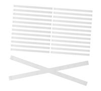 Didiseaon 40pcs Mesh Backing Binding Tape Adhesive Glue Strips for Book Repair File Album Textbook Binding 12mm