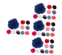 Didiseaon 40pcs Microphone Furry Covers for Outdoor Use Windproof Mic Muffs for Interviews and Recording Easy to Install Protects against Moisture and Saliva