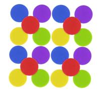 Didiseaon 40pcs Multicolor Round Carpet Dots Floor Markers Reusable Classroom Floor Dot Markers for Proper Spacing and Activity Positioning in Preschool and Outdoor Use