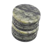 Didiseaon 40pcs Natural Flat River Rocks Water Game Stones for Outdoor Water Fun Skill-enhancing Skipping Stones for Team Building Family Bonding Pool and Garden Play