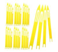 Didiseaon 40pcs Plastic Needle Shuttles for Fishing Net Repair Lightweight Net Mending Tools for Weaving and Fixing Portable Kit