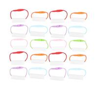 Didiseaon 40pcs Writable Name Tags for Daycare Hanging Shoe Backpack Water Bottle Labels Reusable Blank Writable Tags for School Nursery and Outdoor Use