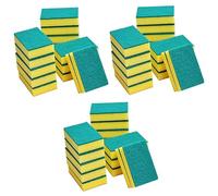 Didiseaon 45pcs Cleaning Sponges for Kitchen Bathroom Multifunctional Scouring Pads Dishwashing Sponge Cleaners for Kitchen Cleaning Products and Washing up Multipack
