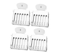 Didiseaon 4pcs Beekeeping Tools Beekeeping Equipment Beehive Honey Bee Cage Queen Cages for Bees Silver