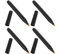 Didiseaon 4pcs Bill Detector Pen Money Detector Pen with Tip Plastic Body, Color Changing Ink, Quick and Accurate Detection for Supermarkets and Malls, for Businesses and Retailers