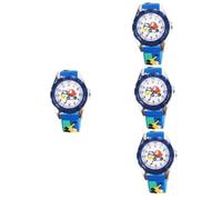 Didiseaon 4pcs Boy Girl Cartoon Watch for Toddlers Adorable Digital Wristwatch for Boys and Girls Learning to Tell and Fashionable for Boys and Girls