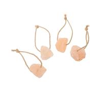 Didiseaon 4pcs Cattle Lick Salt Block Deer Livestock Natural Mineral Source for Health Durable Easy to Position for Farms Hunting