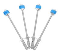 Didiseaon 4pcs Central Air Conditioning Indoor Unit Hanger Rods with Noise Reduction and Vibration Dampening Galvanized Suspension for Ceiling and Duct Stability