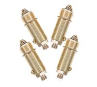 Didiseaon 4pcs Copper Pop Up Tub Drain Stopper Core Spring Push Press Type Replacement Plug for Bathroom Sink Basin Effortless Press Operation Compatible with Modern Bathtubs