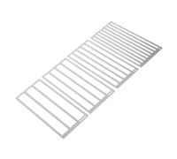 Didiseaon 4pcs Diamond Art Drill Alignment Ruler with Nano-coated Stainless Steel Precision for DIY Painting Crafts Portable Scratch-resistant Tool for Accurate Dot Placement and Artwork