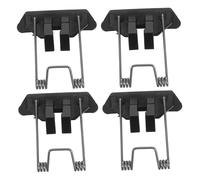 Didiseaon 4pcs Electric Clipper Replacement Parts with Wear-resistant Guide Block and Tension Spring Lightweight Swing Head Design for Precise Cutting and Easy Maintenance Grooming Supplies