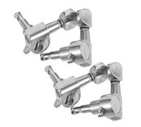 Didiseaon 4pcs Fully Enclosed Knob Professional Ukulele Pegs for Ukulele Tuning Pegs for Boys and Girls String Replacement Made of Material for Precise Tuning Function