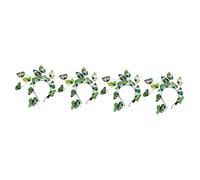 Didiseaon 4pcs Glow Dark Butterfly Headband for Women Fashionable Adult Headband Light up for Party Wedding Festival