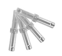Didiseaon 4pcs Heavy Duty Scaffolding Connector Rods Scaffold Pins Joint Spacing for Mobile Scaffold Equipment Enhancing Stability Safety and Secure Connections Construction Sites