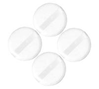 Didiseaon 4pcs Large Body Powder for Loose Powder Makeup Sponges Puff Soft Comfortable for Eyes Cheeks Nose for Girls Birthday Valentine's Day Mother's Day