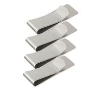 Didiseaon 4pcs Money Clips Portable Wallet Clamp for Cash Credit Cards Small Bill Holder with Strong Grip for Office Business Use
