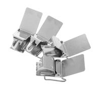 Didiseaon 4pcs Multi Functional Silver Rug Clips Heavy Duty Carpet Wall Hangers for Curtains Drapes Quilts Easy to Use Stylish Suitable for Home Office Hotel Decor