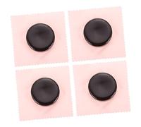 Didiseaon 4pcs Natural Rosin for Violin and Stringed Instruments Black High Purity Strong Adhesion for Musicians Easy to Use and Store