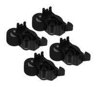 Didiseaon 4pcs Pinch Roller for Cassette Players, 10mm Plastic Bearing Wheel with Precision Design and Sturdy Material, Noise-reducing Audio Accessory for Tape Deck and Video Recorder