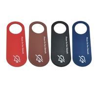 Didiseaon 4pcs Please Do Not Disturb Door Sign Double Side Pu Hanging Privacy Indicator Practical to Use for Hotel Rooms and Offices