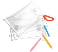 Didiseaon 4pcs Portable Mini Coin Purses for Women, Lightweight PVC Small Change Pouch with Key Holder, Convenient to Store Accessories for Outdoor Activities and Shopping