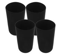 Didiseaon 4pcs Reusable Silicone Tumbler Sleeve 6.5x15cm Heat-Resistant Cup Insulation Cover for Hot Coffee Tea Outdoor Travel Mug Protector