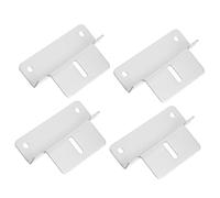 Didiseaon 4pcs Solar Panel Mounting Brackets Z Type for Rvs Boats Yachts Off-Grid Roofs Corrosion-Resistant Design with Easy Installation Weatherproof Support for Outdoor Solar Panels