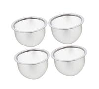 Didiseaon 4pcs Stainless Tea Mesh Strainers High Temperature Resistant Tea Infuser Filters for Restaurants
