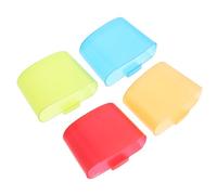 Didiseaon 4pcs Tea Bag Holder for Cup Hook on Tea Cup Side Rack Pp Fashionable Space Saving for Family Gathering Biscuits