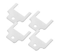 Didiseaon 4pcs Toilet Paper Dispenser Keys for Public Restrooms Metal Roll Paper Locking Replacement for Schools Subway Stations Portable Accessory with Hanging for Easy Carry