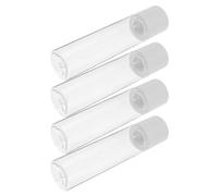 Didiseaon 4pcs Travel Lotion Bottles Refillable Lightweight Pet Liquid Skincare Containers 150ml Leak Proof Travel Toiletry Bottles for Trip Use