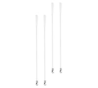 Didiseaon 4pcs Vertical Blind Wand Replacement with Hook and Grip Fiberglass Tilt Rod for Window Curtain Opener Weather-Resistant Easy DIY Installation Home Door Use