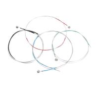 Didiseaon 4pcs Violin Strings Steel Wire Pure Sound Quality Easy Installation 1/2 Violin Strings Set for Beginner Practice Sessions and Performances