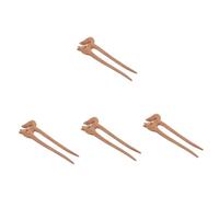 Didiseaon 4pcs Wooden u Shaped Hair Fork Pin French Hair Accessories for Women Vintage Hairstyle Accessory