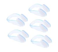 Didiseaon 5 Boxes Wear Resistant Swimming Nose Clips Portable Ergonomic Nose Plugs for Swim Training and Water Sports Supple Comfortable Fit Lightweight and Convenient for Surfing Shower
