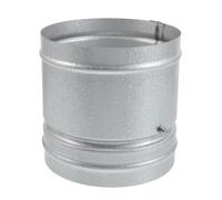 Didiseaon 5-inch Galvanized Steel One-Way Vent Damper for Dryer Ducts, Inline Backdraft Preventer with Airflow Control, Ventilation Pipe Draft Stopper for Home Plumbing Systems