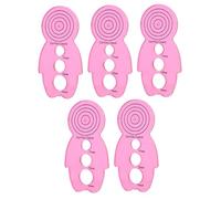Didiseaon 5 Pcs DIY Paper Curling Tool for Quilling Crafts Easy to Hold Paper Quilling Winder with Curling Ruler for Handwork Greeting Cards and Decorative Art Projects
